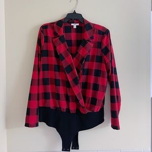 Black and red tshirt